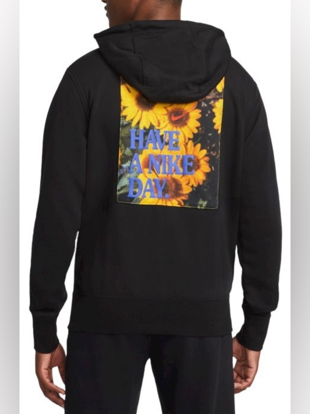 Nike Men's Hoodie Large Have A Nike Day Daisy